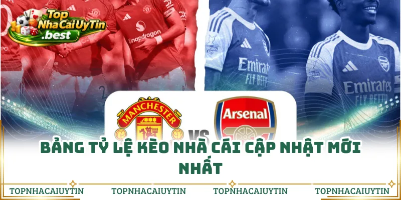 Bảng tỷ lệ kèo nhà cái cập nhật mới nhất