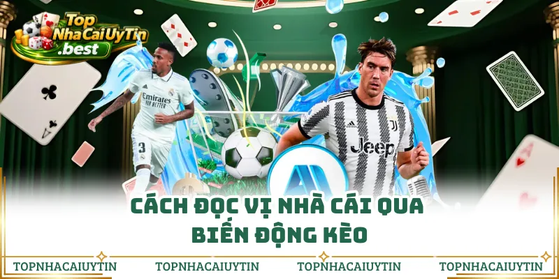 Cách đọc vị nhà cái qua biến động kèo